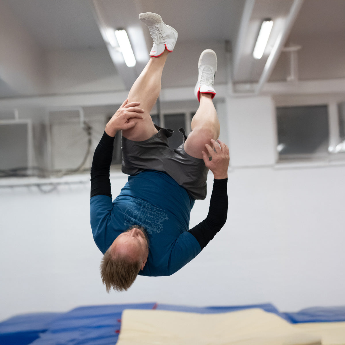 Trampoliinin perusteiden tiiviskurssi Aikuisille Ma 16.2 ja Ti 17.2 klo 18-19